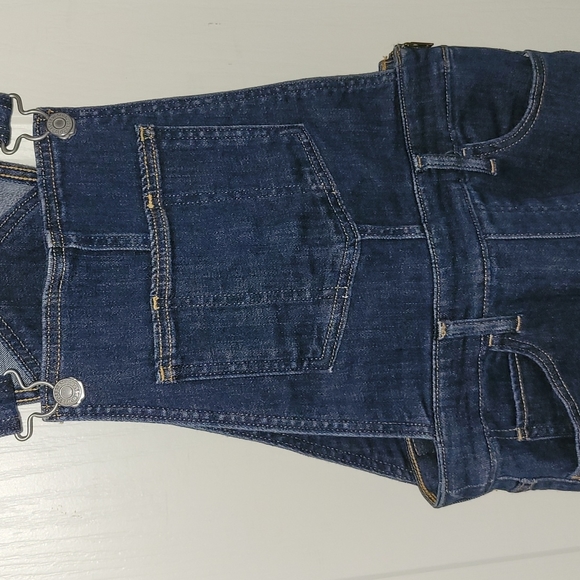 Levi's Skinny Blue Jean Overalls - Picture 5 of 7